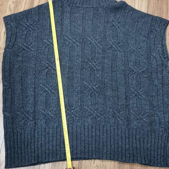 Women's Oversize Turtleneck Sweater Cape (fits M/L/XL/XXL) - Picture 9 of 12